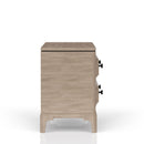 2 Drawer Nightstand - Sand by HouseOfZazla