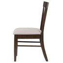 Burns - Dining Side Chairs (Set of 2) - Walnut by HouseOfZazla