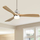 Indoor Ceiling Fan With Dimmable LED Light, 6 Speed Remote ControlLED DC Motor, Reversible Blades by Unique Piece Furniture