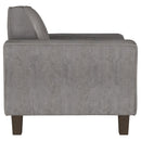 Dana - Track Arm Tufted Accent Chair