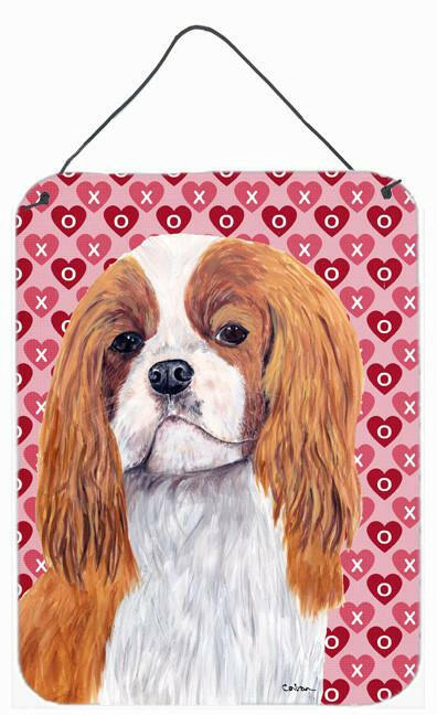 Cavalier Spaniel Hearts Love and Valentine's Day Wall or Door Hanging Prints