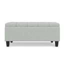 Harrison - Coffee Table Storage Ottoman Lift Top - Stone Gray by HouseOfZazla