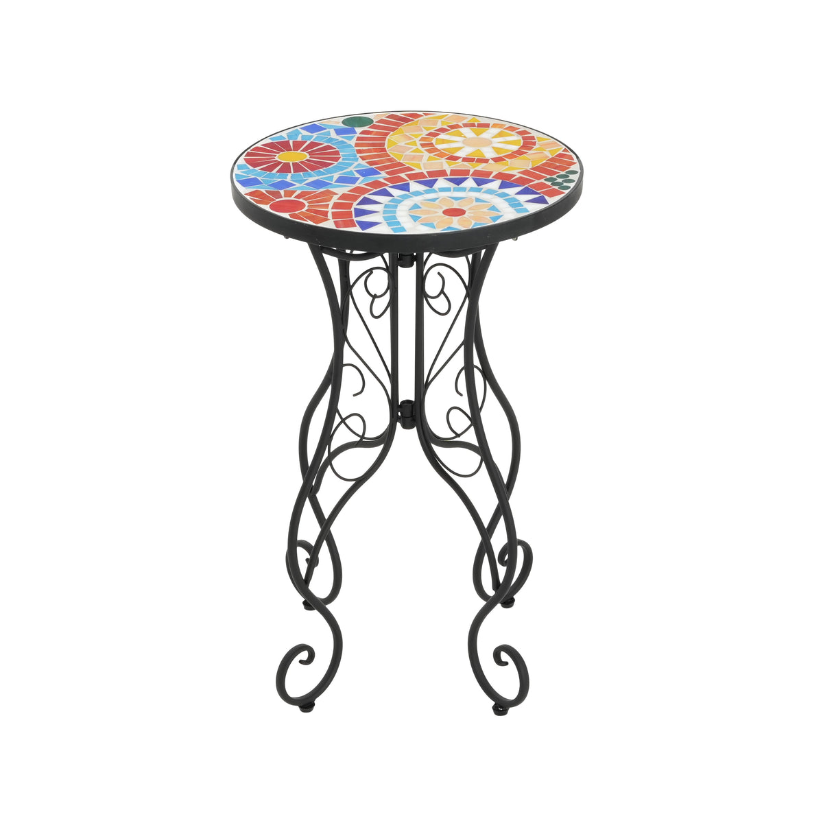 Outdoor Side Table, Colorful+Black, photo 5 of 10