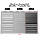 Louver Grille Frame & Louvers by Unique Piece Furniture