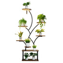 Plant Stand Indoor with Grow Lights - 62 in Tall 8-Tier Lighted Shelf