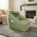 Cloud Ergonomic Couch in Olive