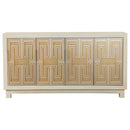 Wanda - Rectangular 4 Door Accent Cabinet - White by HouseOfZazla