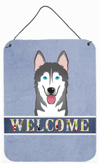 Alaskan Malamute Welcome Wall or Door Hanging Prints BB1404DS1216