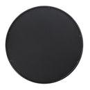 Traditional Decor Style Round Antique Glass Wall Mirror, Wall Decor For For Bathroom Entryway Console Lean Against Wall - Black by HouseOfZazla