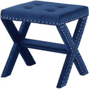 Upholstered Accent Bench With Nailhead Trim