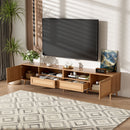TV Stand, Media Console With Cable Management by Unique Piece Furniture