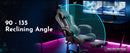 Ergonomic Gaming Chair with Footrest and Lumbar Support