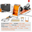 Pocket Hole Jig Kit, 34 Pcs with Adjustable Depth and C-Clamp by HouseOfZazla