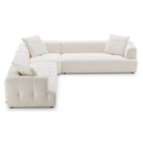 Kaynes - Elegant Upholstery Corner Sofa by HouseOfZazla