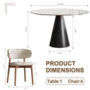 Round Glass Dining Table With Chairs