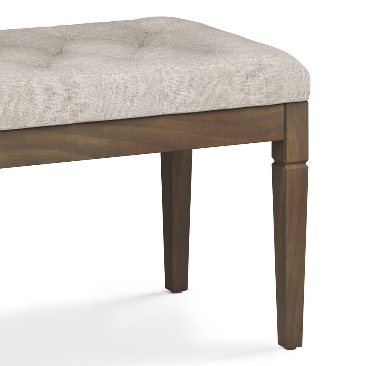 Waverly - Upholstered Tufted Ottoman Bench, photo 24 of 26
