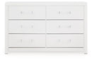 Maeling - Six Drawer Dresser by Unique Piece Furniture