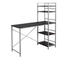 Computer Desk for Home Office with Laptop Storage Shelves by HouseOfZazla