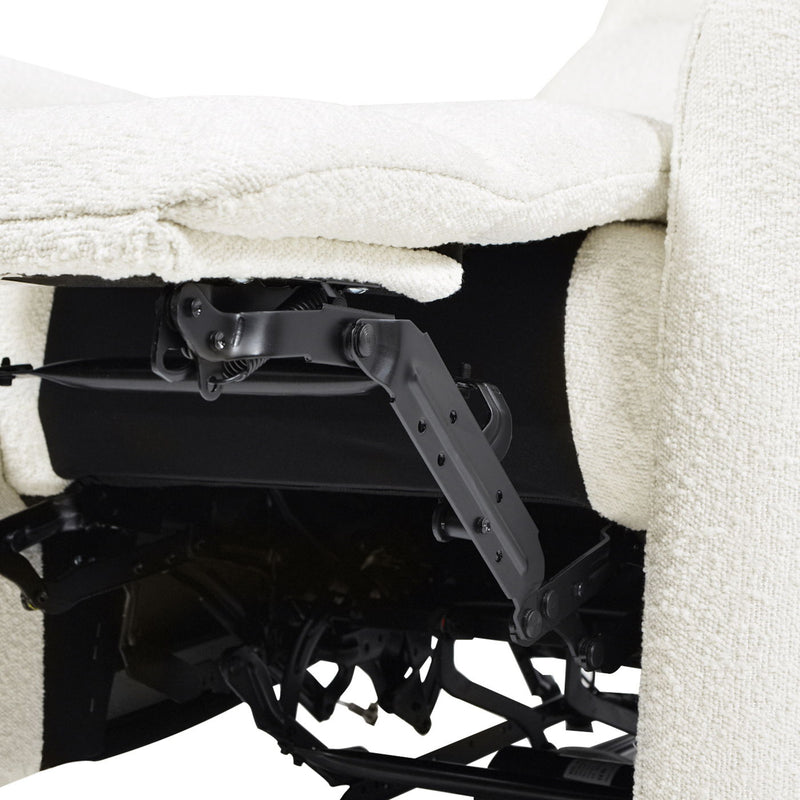 Bloomy - High Back Power Recliner Motion Chair - Chiffon White, photo 11 of 11