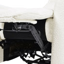Bloomy - High Back Power Recliner Motion Chair - Chiffon White by HouseOfZazla