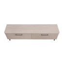Jodie - Fluted TV Stand - Oak by HouseOfZazla