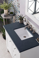 James Martin Palisades 36" Single Bathroom Vanity, Bright White