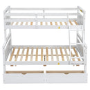 Bunk Bed With Ladder And Safety Guardrail by HouseOfZazla