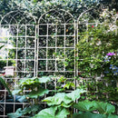 Metal Garden Rustproof Trellis For Climbing Plants Outdoor Flower Support by Unique Piece Furniture