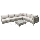 K&K 7-Piece Wicker Patio Furniture Set by HouseOfZazla