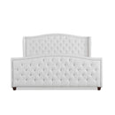 Marcella - Upholstered Shelter Headboard Bed Set by Unique Piece Furniture