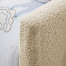 Cute Rabbit Ear Upholstered Platform Bed Frame With Safety Rail by HouseOfZazla