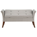 Pasley - Rolled Arm Storage Bench