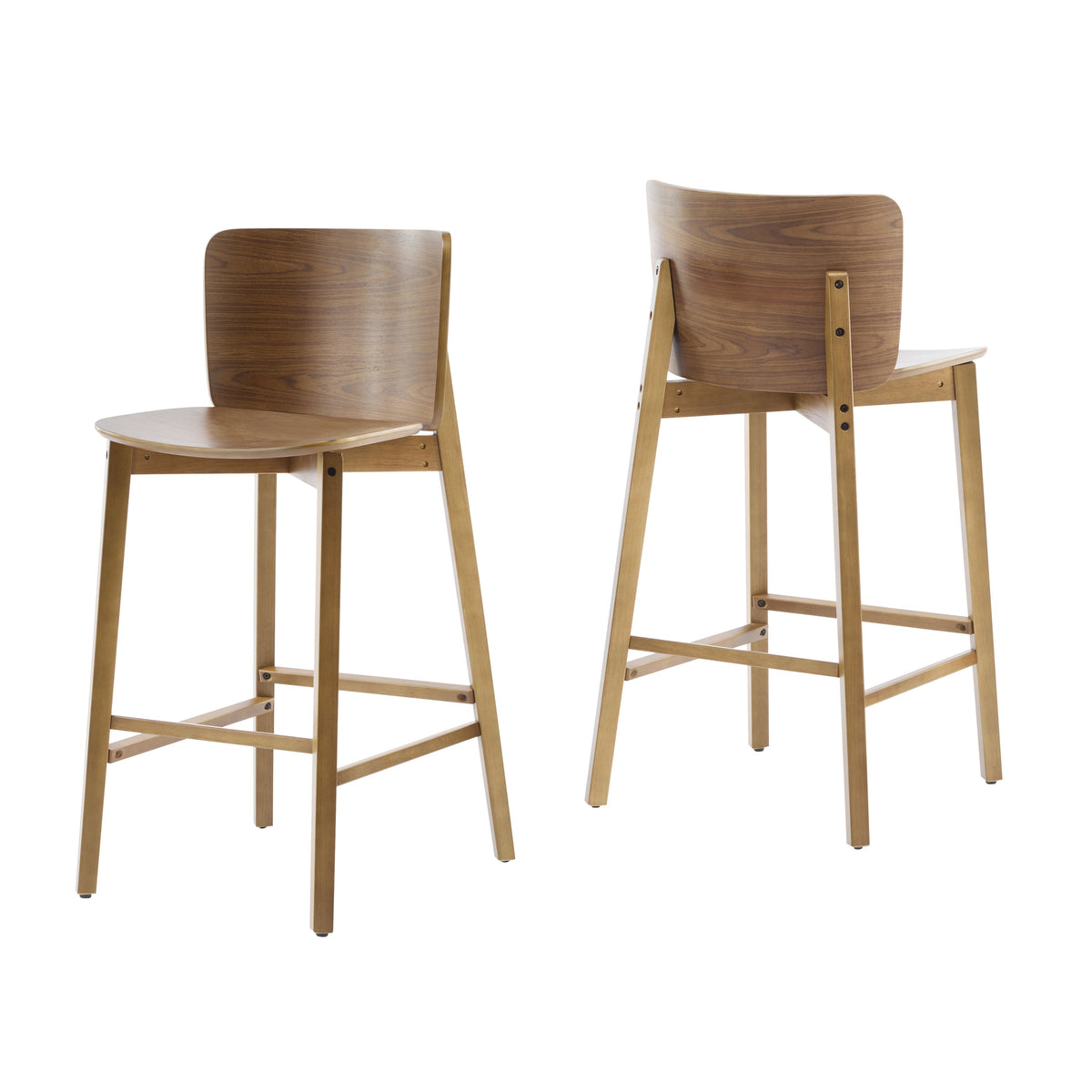 Pari Indoor Wooden Barstool, photo 6 of 10