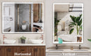 48x36 inch LED Bathroom Vanity Mirror