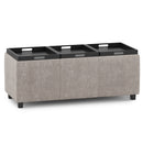 Avalon - Upholstered Storage Ottoman by HouseOfZazla