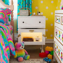 Robot LED Nightstand With 360° Rotating Drawer by HouseOfZazla