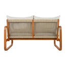 4-Piece Acacia Wood Outdoor Patio Furniture Set with Thick Cushions by HouseOfZazla
