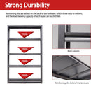Industrial Heavy Duty Metal Garage Shelving Unit, Adjustable Storage Rack by HouseOfZazla