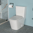 1 Piece Toilet With Single Flush And Soft Closing Seat - White by HouseOfZazla