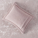 King/Cal King Crushed Velvet Sherpa Reversible Comforter Set