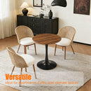 Round Dining Table With Tulip Style Base by HouseOfZazla