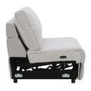 Tarrance - Modular Power Armless Recliner - Gray by Unique Piece Furniture