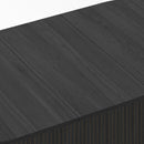 55.11'-70.86' Extendable Dining Table with Striped Legs