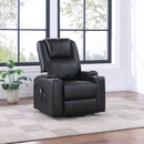 Macklin - Power Lift Massage Recliner With Heat And Dual Cupholders by HouseOfZazla