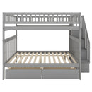 Bunk Bed With Staircase by HouseOfZazla