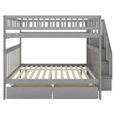 Bunk Bed With Staircase by Unique Piece Furniture