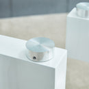 A rectangular modern and fashionable coffee table with tempered glass tabletop and white MDF legs. Suitable for living room.47.2"x25.5"x18"