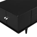 Modern Rectangle Coffee Table With Four Drawers by HouseOfZazla