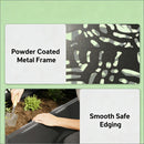 Trellis Planter with Spacious Metal Box and Efficient Drainage