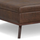 Owen - Multifunctional Square Coffee Table Storage Ottoman by Unique Piece Furniture